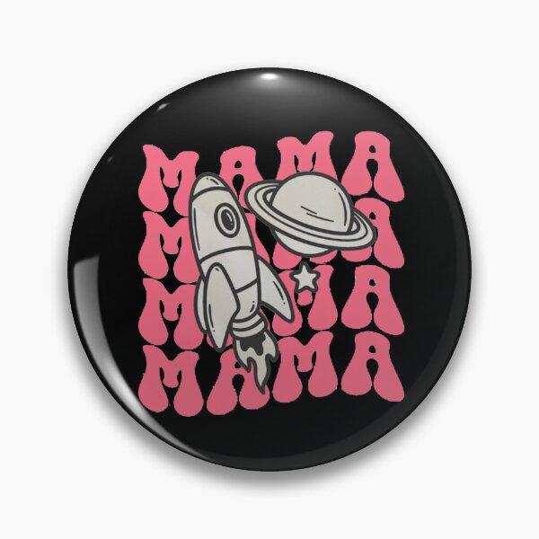 Item preview, Mama Space Rocket – Retro Cosmic Mom designed and sold by roartusa.