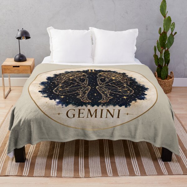 Item preview, Gemini Celestial Twins Constellation Astrology designed and sold by MythicMood.
