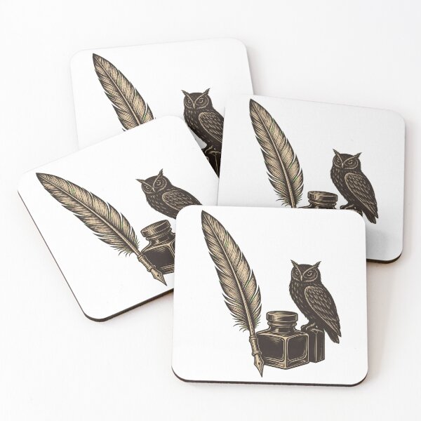 Item preview,  Scholarly Ink & Owl designed and sold by Ahmed Nedji.