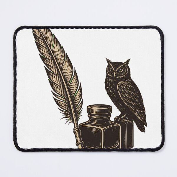 Item preview, Scholarly Ink & Owl designed and sold by Ahmed Nedji.
