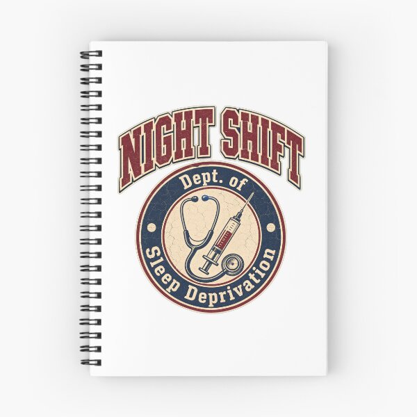 Item preview, Night Shift Dept Sleep Deprivation Varsity designed and sold by Kaikab007.