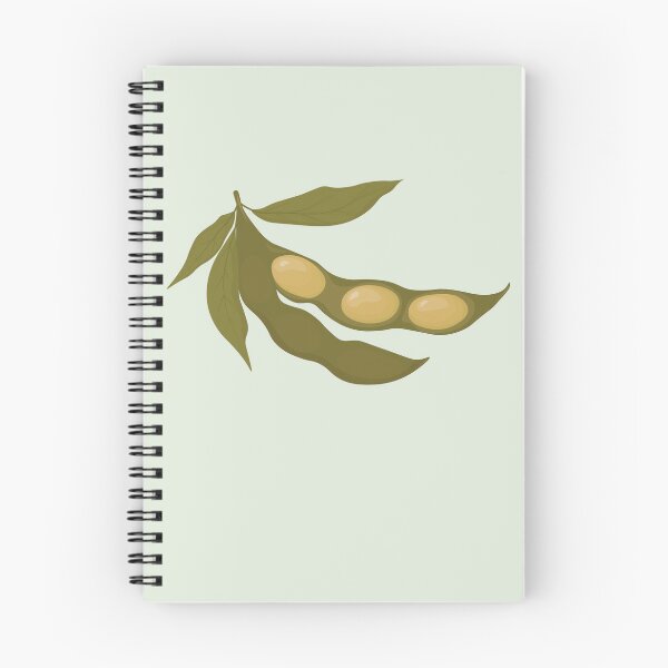 Item preview, Pastel Green Soybean Pod – Botanical Cutout Illustration designed and sold by EmeraldeaArt.