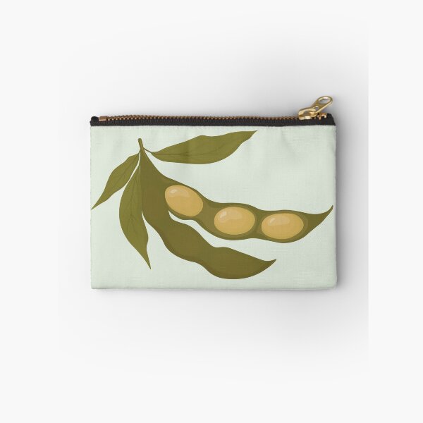 Item preview, Pastel Green Soybean Pod – Botanical Cutout Illustration designed and sold by EmeraldeaArt.
