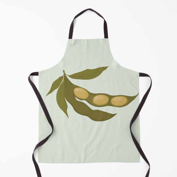 Item preview, Pastel Green Soybean Pod – Botanical Cutout Illustration designed and sold by EmeraldeaArt.