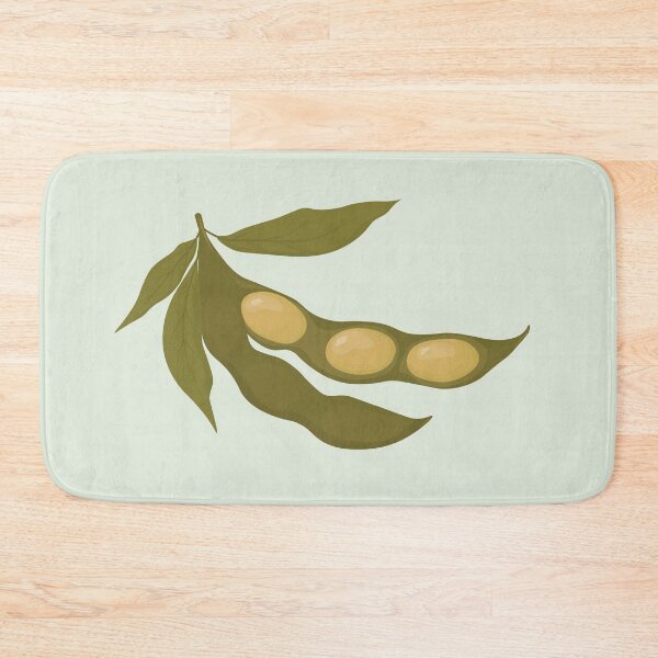 Item preview, Pastel Green Soybean Pod – Botanical Cutout Illustration designed and sold by EmeraldeaArt.