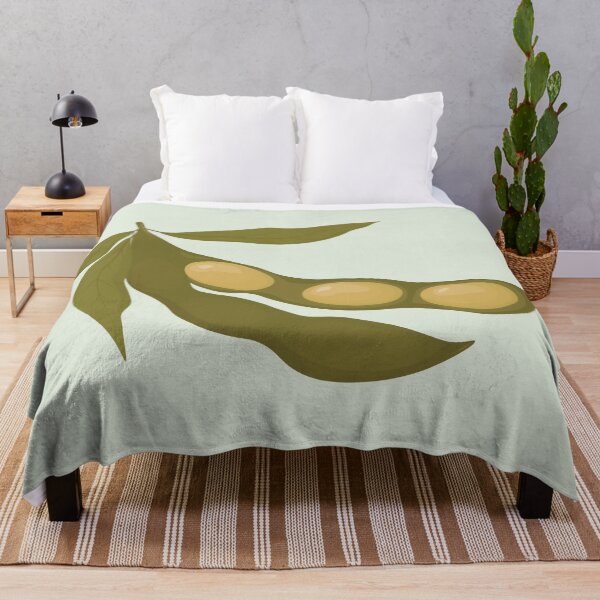Item preview, Pastel Green Soybean Pod – Botanical Cutout Illustration designed and sold by EmeraldeaArt.