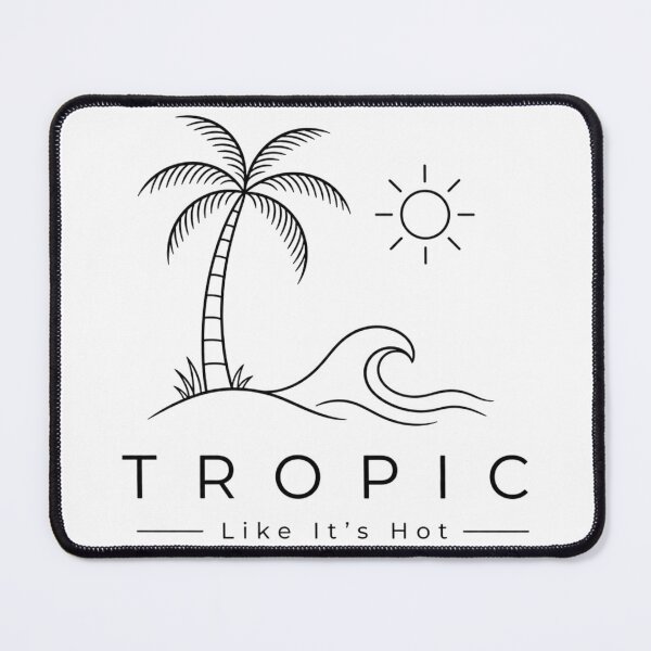 Item preview, Tropic Like It's Hot | Funny Tropical Beach Summer T-Shirt designed and sold by rushaib.