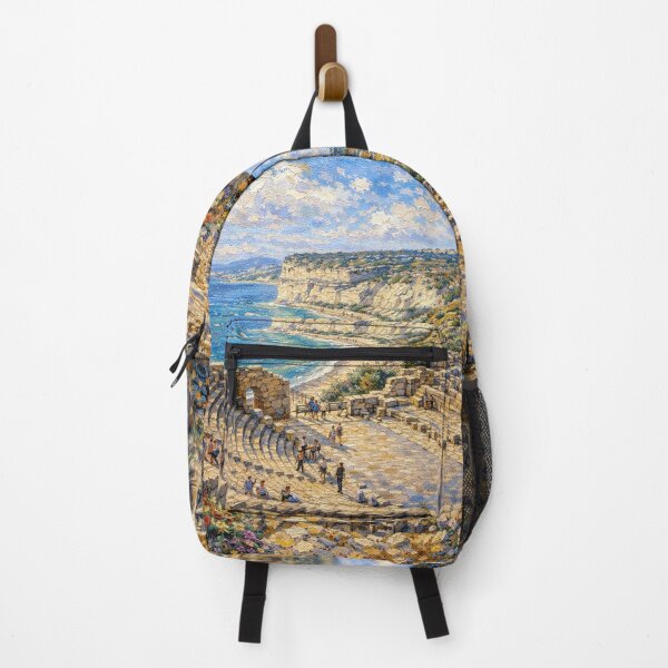 Item preview, A painting of Kourion, Cyprus – A Beautiful City in Europe. designed and sold by GalleryKauffeld.