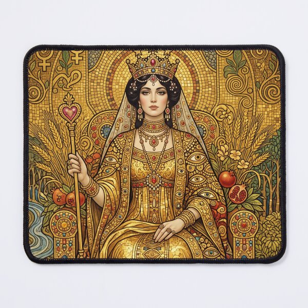Item preview, III The Empress Tarot Card Golden Phase Art Nouveau designed and sold by Ada’s Mystic Atelier .