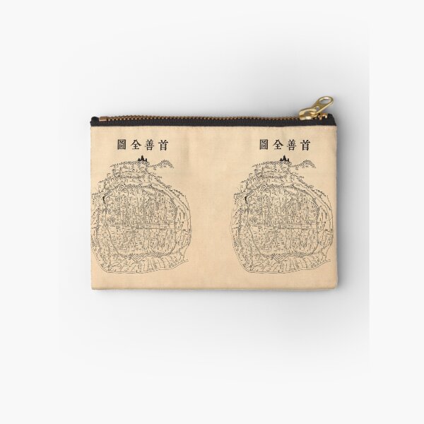 Item preview, Old Seoul Map from the Joseon Dynasty Korean Vintage Wall Art designed and sold by allpalgo.