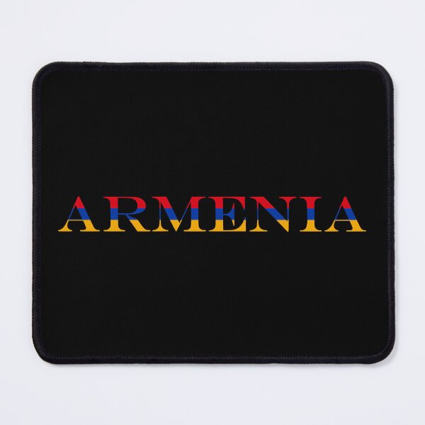 Item preview, Armenia Country Name Typography Flag | Armenian Text Inside Flag Design designed and sold by NTGUILTY.