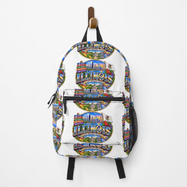 Item preview, Illinois Prairie State Travel Doodle designed and sold by Awarrie.