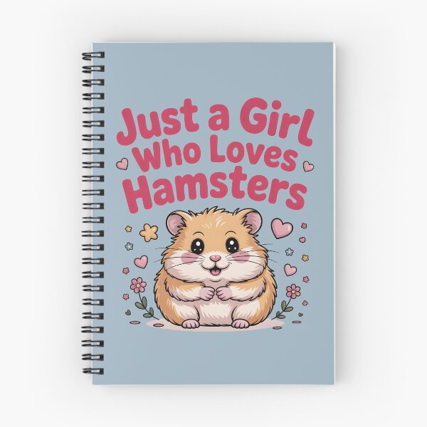 Item preview, Just a girl who loves hamsters designed and sold by Moonody Designs.