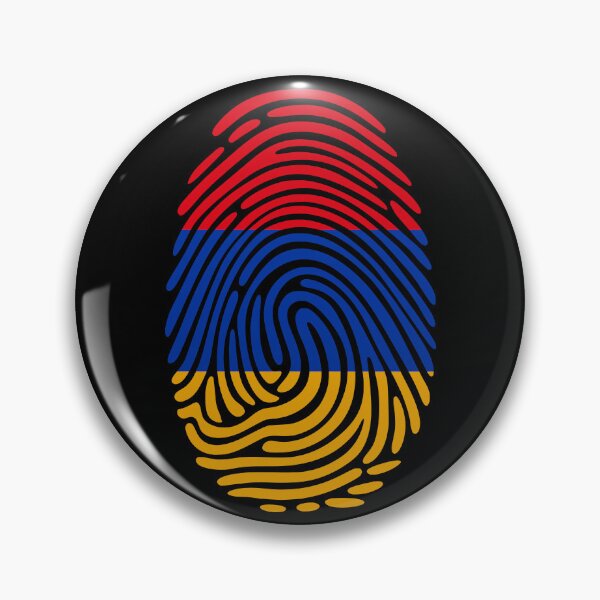 Item preview, Armenia Flag Fingerprint Identity | Armenian DNA Heritage Graphic designed and sold by NTGUILTY.