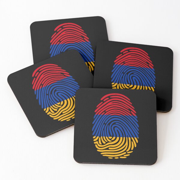 Item preview, Armenia Flag Fingerprint Identity | Armenian DNA Heritage Graphic designed and sold by NTGUILTY.