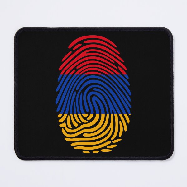 Item preview, Armenia Flag Fingerprint Identity | Armenian DNA Heritage Graphic designed and sold by NTGUILTY.