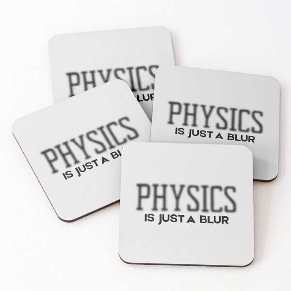 Item preview, Physics in Just A Blur. designed and sold by MPC-Mince-Pies.