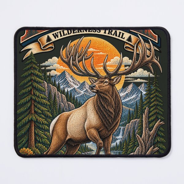 Item preview, Elk Wilderness Trail designed and sold by KrungiT Design .