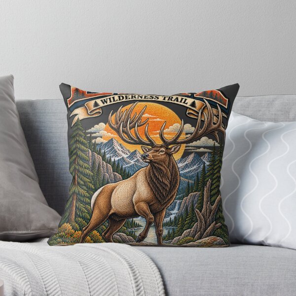 Item preview, Elk Wilderness Trail designed and sold by KrungiT Design .