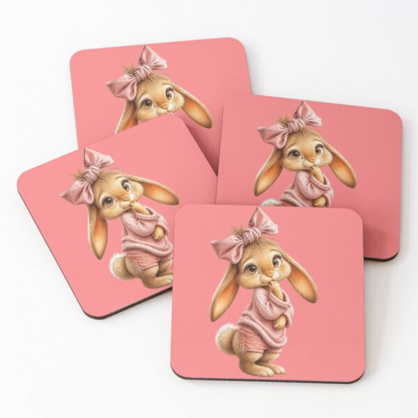 Item preview, Cute Bunny in Pink designed and sold by GRFORA.