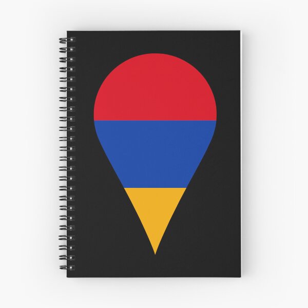 Item preview, Armenia Flag Location Pin Map Marker | Armenian Destination GPS Icon designed and sold by NTGUILTY.