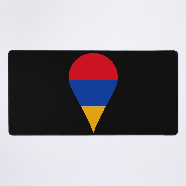 Item preview, Armenia Flag Location Pin Map Marker | Armenian Destination GPS Icon designed and sold by NTGUILTY.