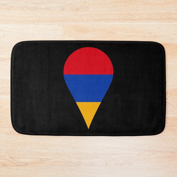 Item preview, Armenia Flag Location Pin Map Marker | Armenian Destination GPS Icon designed and sold by NTGUILTY.