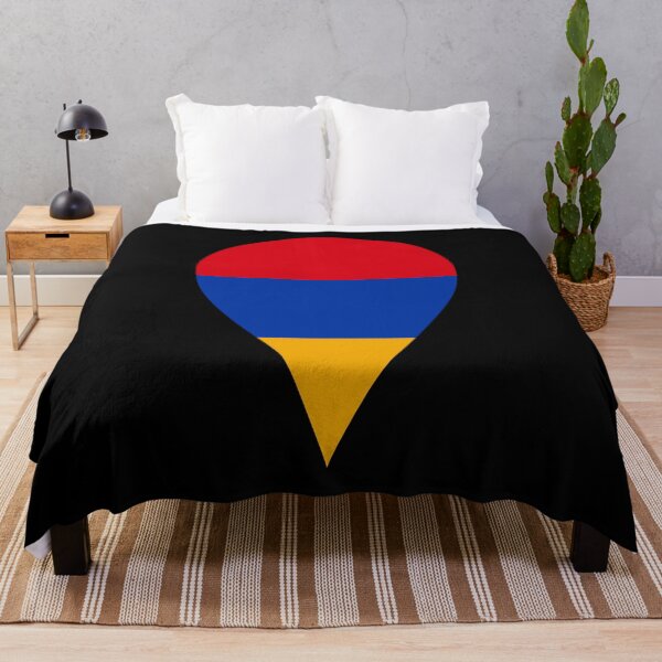 Item preview, Armenia Flag Location Pin Map Marker | Armenian Destination GPS Icon designed and sold by NTGUILTY.