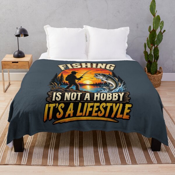 Item preview, Fishing Is Not A Hobby Lifestyle designed and sold by FABIOLA1970.