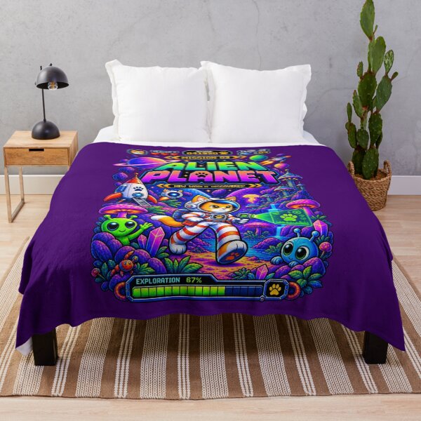 Item preview, Cat Astronaut Mission 03 – Alien Planet designed and sold by BYVOK.