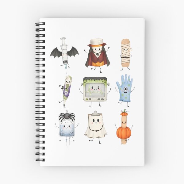 Item preview, Cute Spooky Healthcare Characters Collection designed and sold by RDGNR.