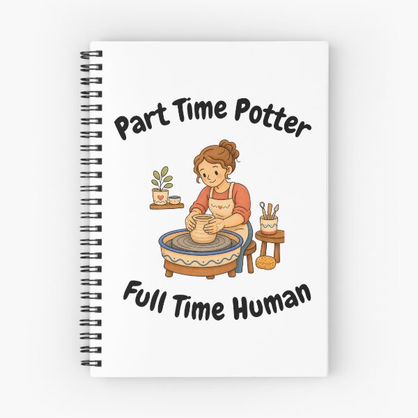 Item preview, Part Time Potter designed and sold by SamanthaLPottery.