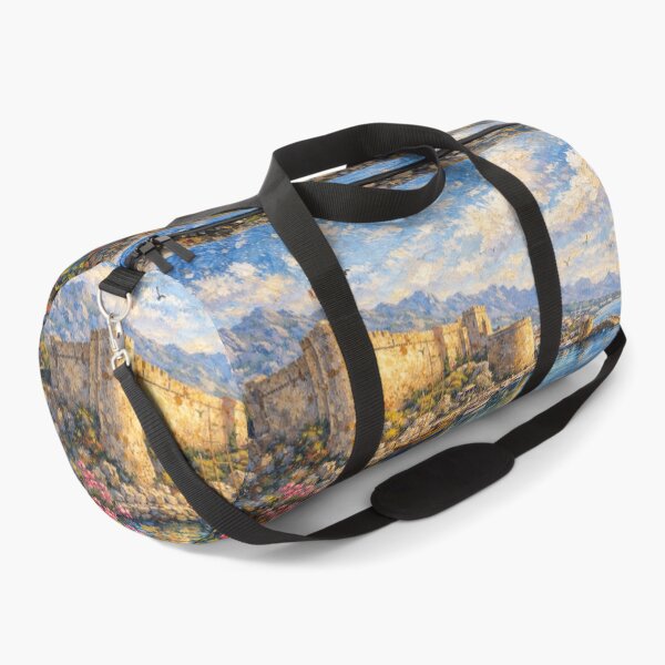 Item preview, A painting of Kyrenia Castle, Cyprus – A Beautiful City in Europe. designed and sold by GalleryKauffeld.