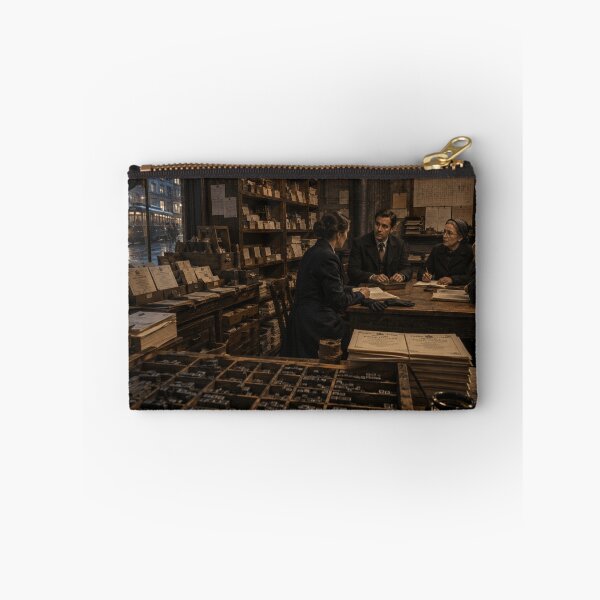 Item preview, Vintage Print Shop & Letterpress Workshop | Typography, Typesetting and Book Arts Wall Art designed and sold by Element Horizon Studio.