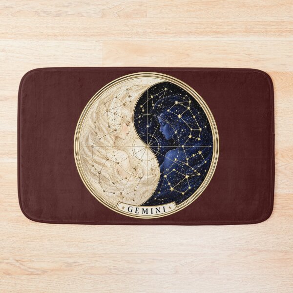 Item preview, Gemini Celestial Twins Constellation Astrology designed and sold by MythicMood.