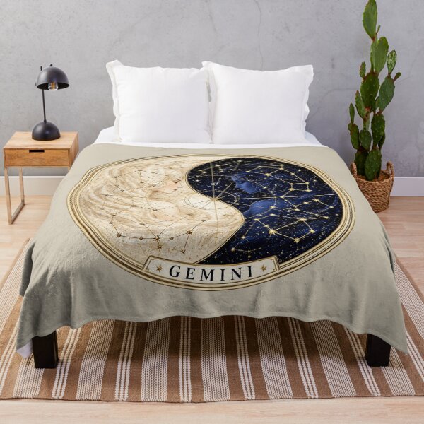 Item preview, Gemini Celestial Twins Constellation Astrology designed and sold by MythicMood.