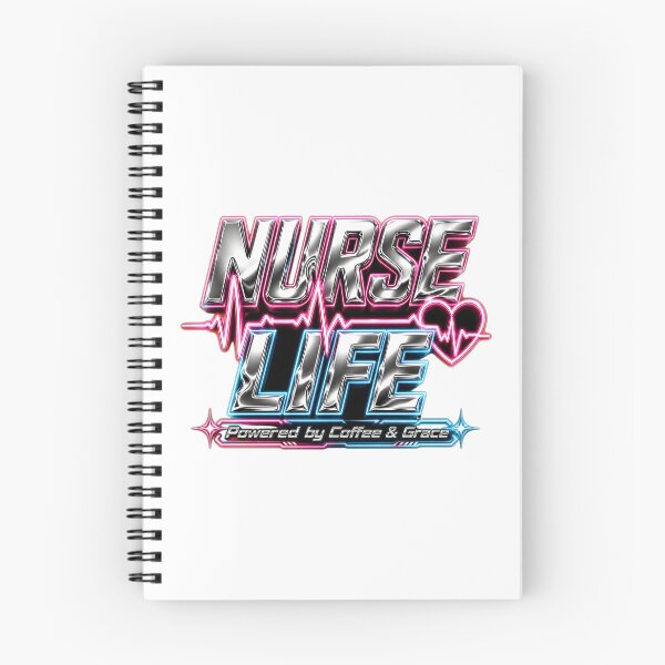 Item preview, Nurse Life Y2K Metallic Chrome Heartbeat designed and sold by Kaikab007.