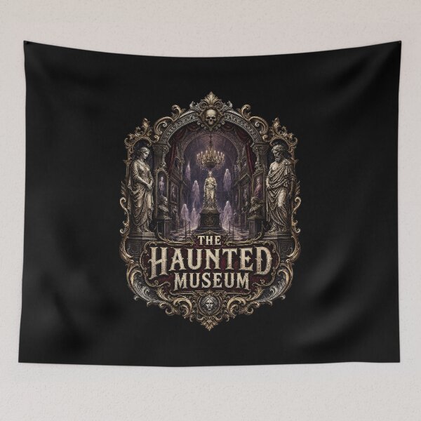 Item preview, HALLOWEEN Haunted Museum – Dark Academy Gothic Sticker designed and sold by Uglyandcute.