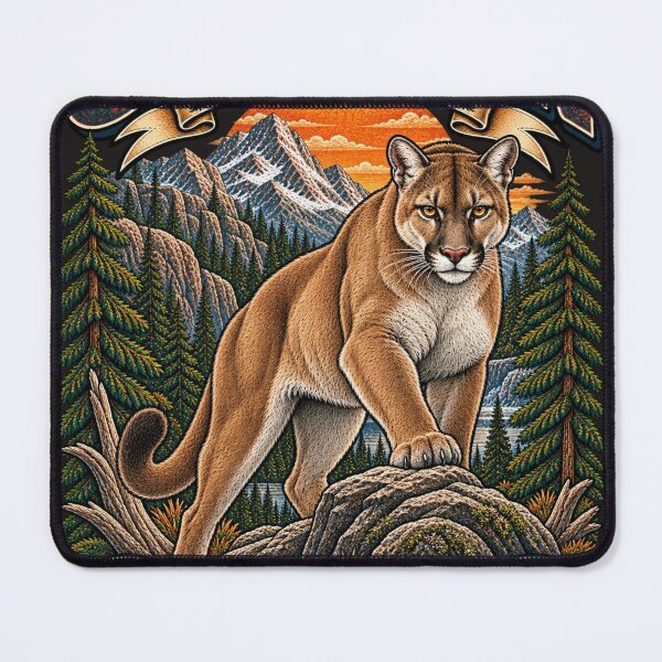 Item preview, Cougar Wild Mountain designed and sold by KrungiT Design .