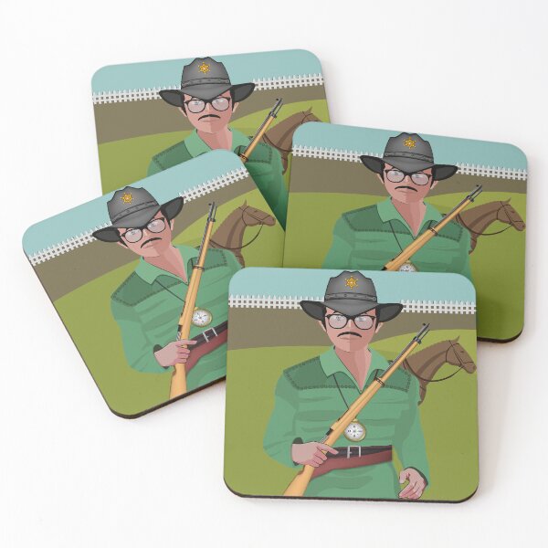 Item preview, The Wild West Sheriff Vintage Lawman Ranger Vector Art designed and sold by OutlawsDesign26.