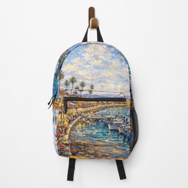 Item preview, A painting of Larnaca, Cyprus – A Beautiful City in Europe. designed and sold by GalleryKauffeld.