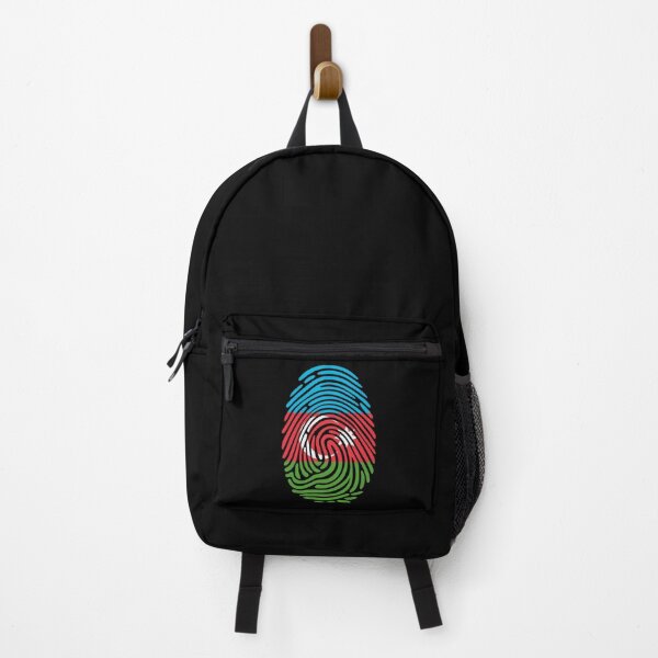 Item preview, Azerbaijan Flag Fingerprint Identity | Azerbaijani DNA Heritage Graphic designed and sold by NTGUILTY.