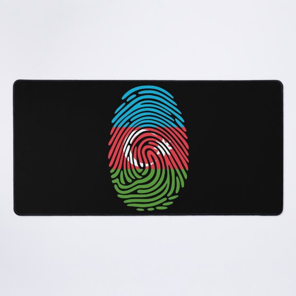 Item preview, Azerbaijan Flag Fingerprint Identity | Azerbaijani DNA Heritage Graphic designed and sold by NTGUILTY.