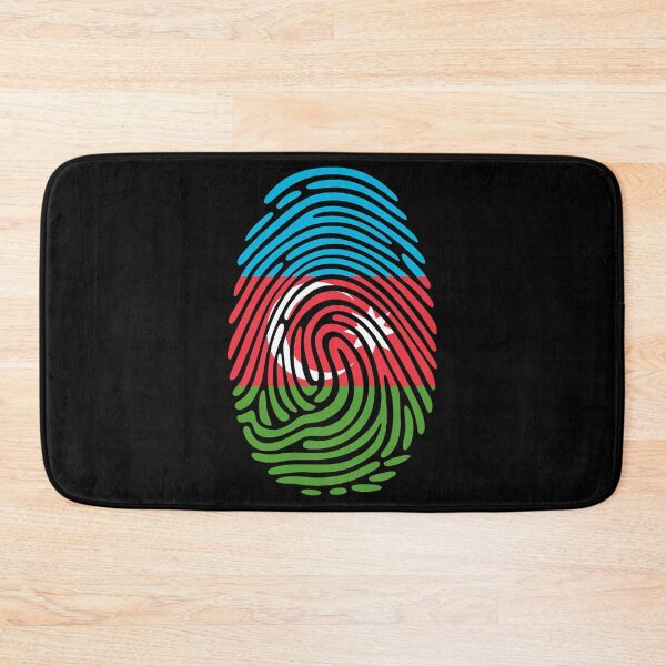 Item preview, Azerbaijan Flag Fingerprint Identity | Azerbaijani DNA Heritage Graphic designed and sold by NTGUILTY.