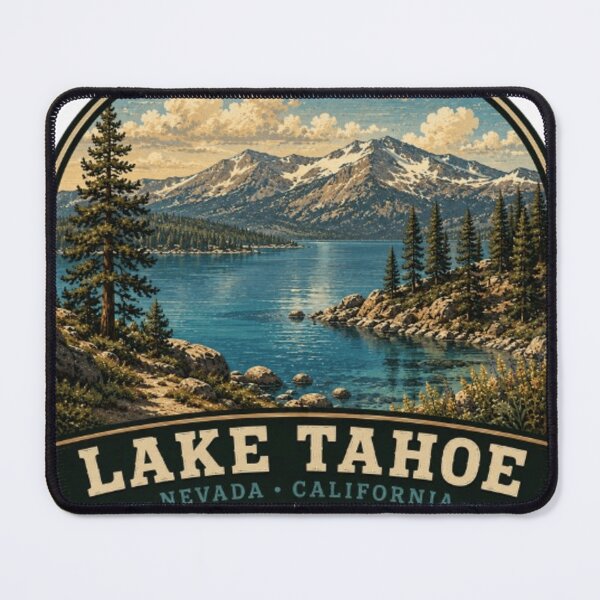 Item preview, Lake Tahoe Sticker designed and sold by projectbadass.