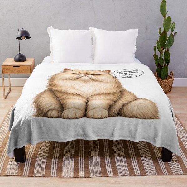 Item preview, Grumpy Fluffy Cat Look designed and sold by Snurly.