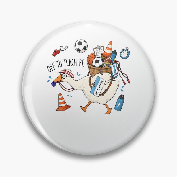 Item preview, Funny Goose Off To Teach PE Design designed and sold by RDGNR.