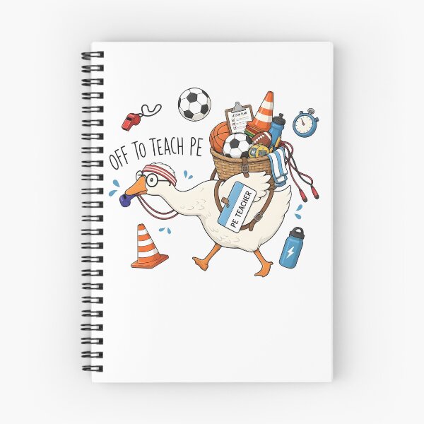 Item preview, Funny Goose Off To Teach PE Design designed and sold by RDGNR.