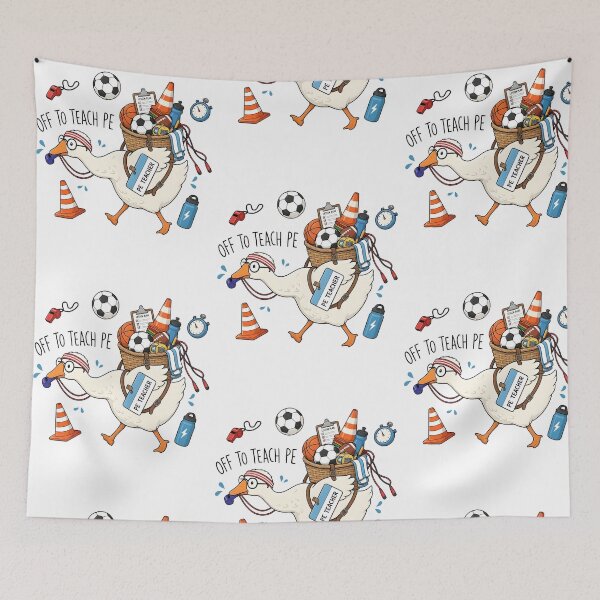 Item preview, Funny Goose Off To Teach PE Design designed and sold by RDGNR.