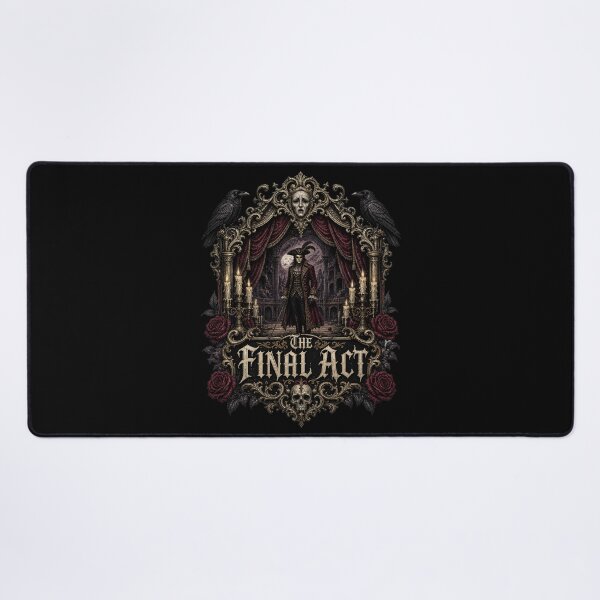 Item preview, HALLOWEEN Final Act – Dark Macabre Theater Gothic Art designed and sold by Uglyandcute.